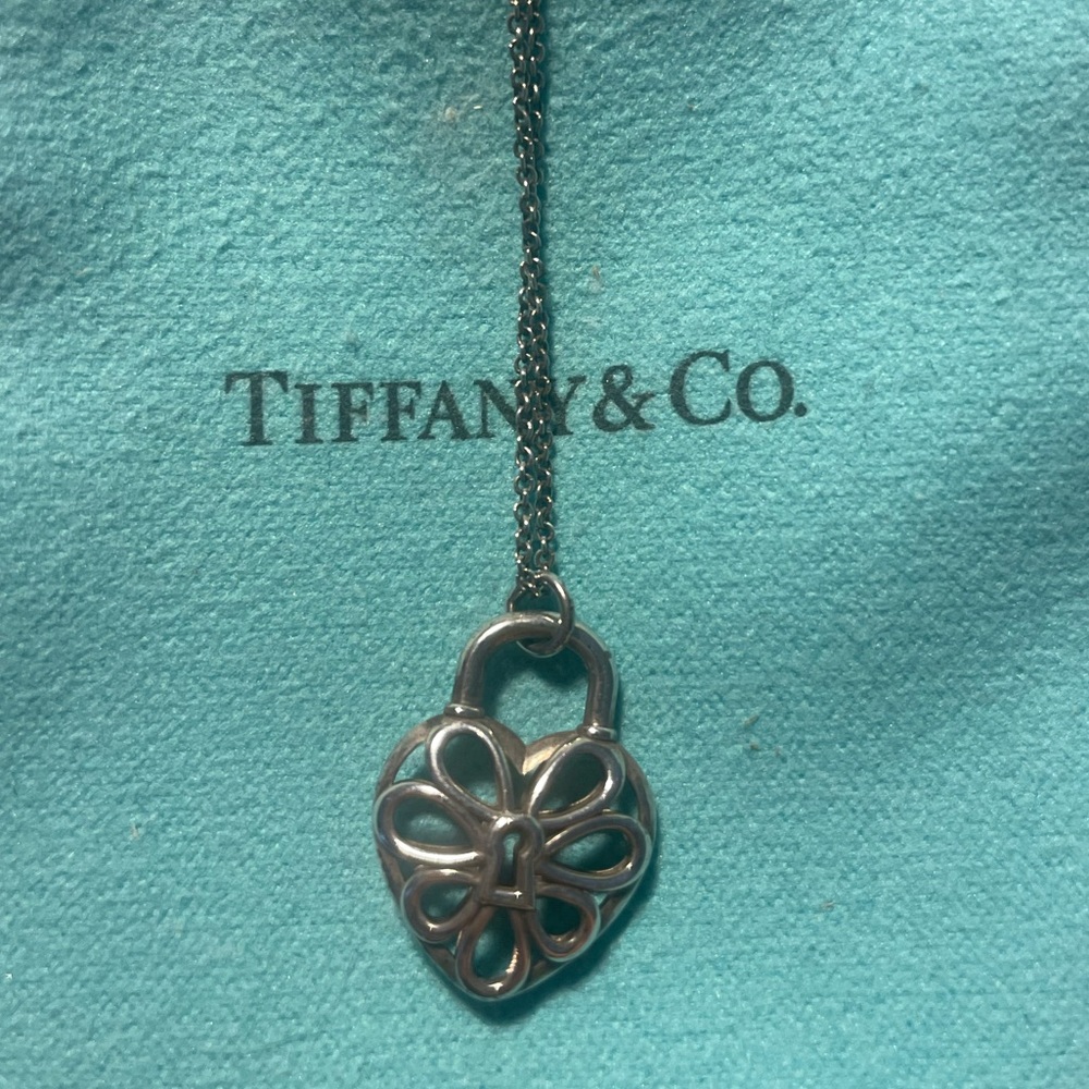 Tiffany and Co. locket necklace